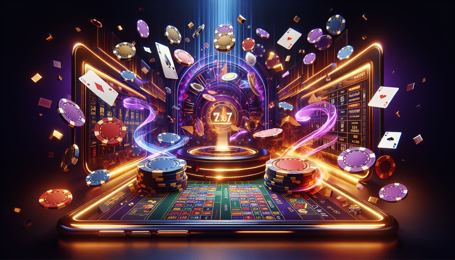 User in Bangladesh enjoying live casino action through the 7U7 mobile app