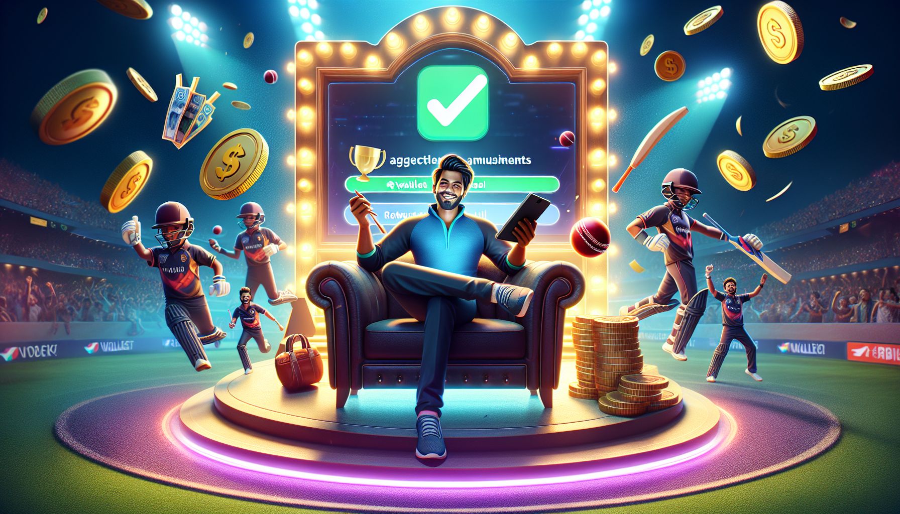 Happy player in Bangladesh returning to 7U7 after logging in successfully